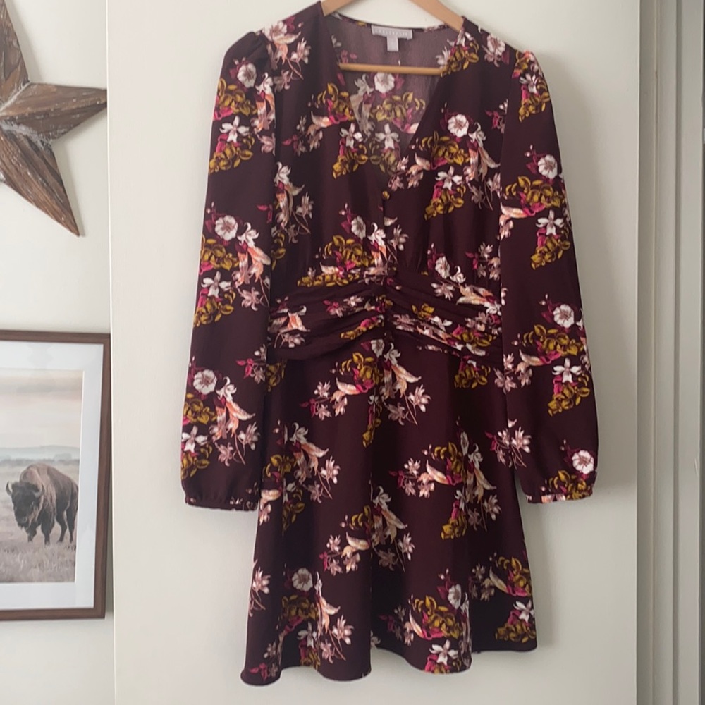 Floral Long Sleeve Dress